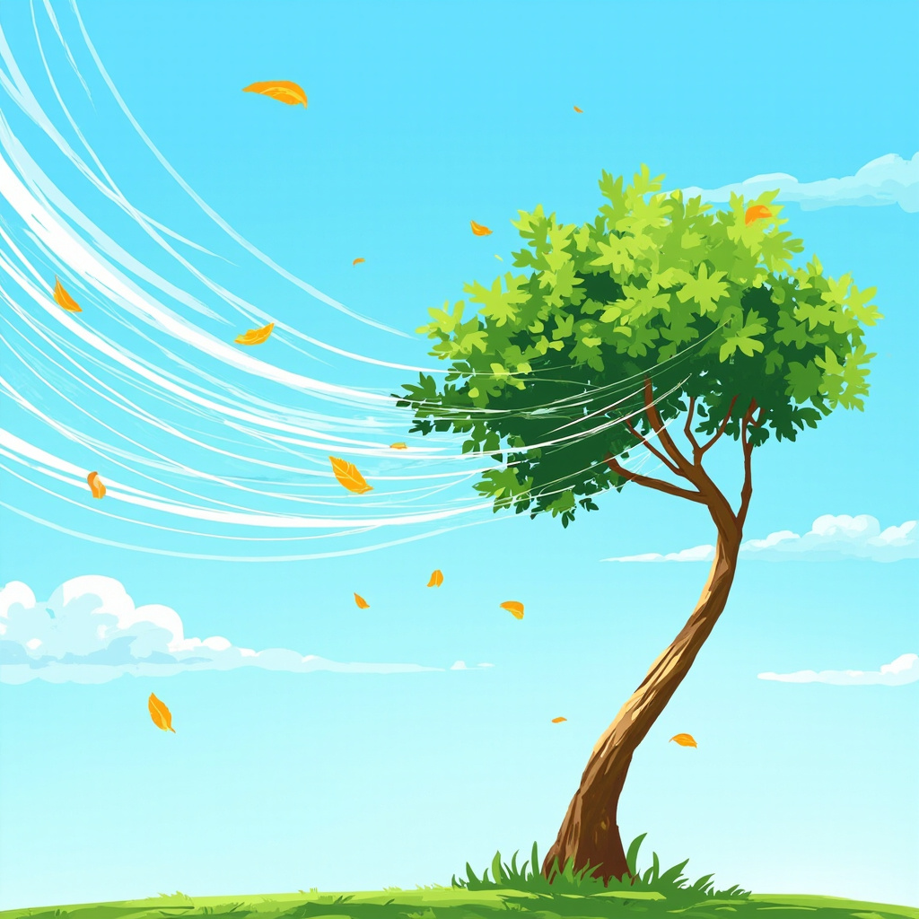 windy