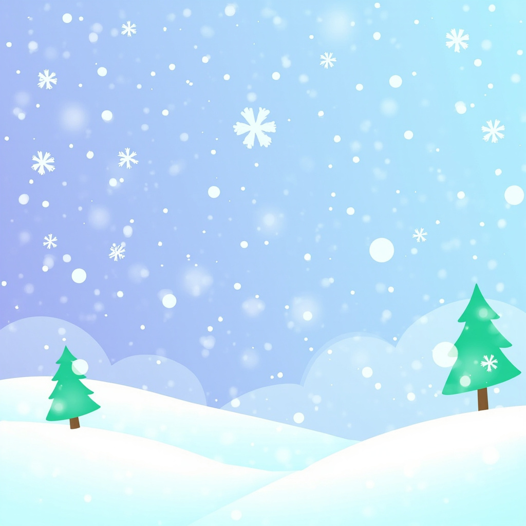 snowing