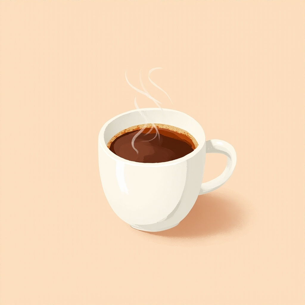 a cup of