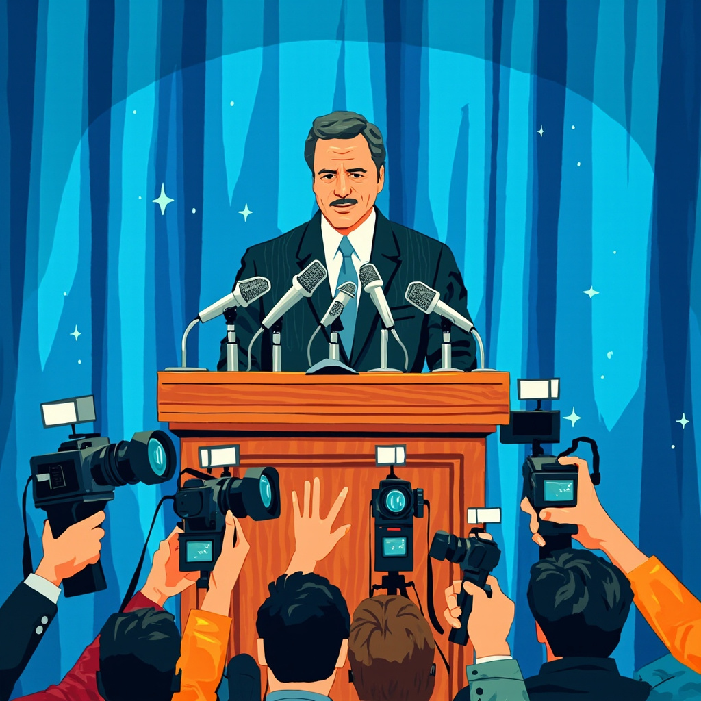 press conference