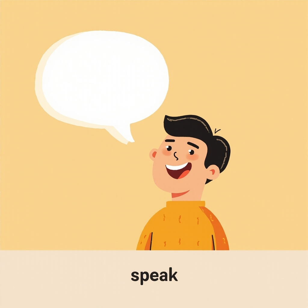 speak