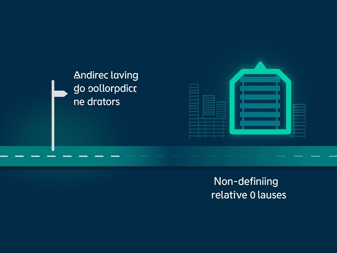 Relative Clauses Mastery: Defining vs. Non-Defining Explained