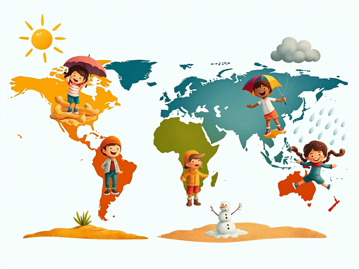 Weather Around the World: Sunny, Rainy, or Snowy?