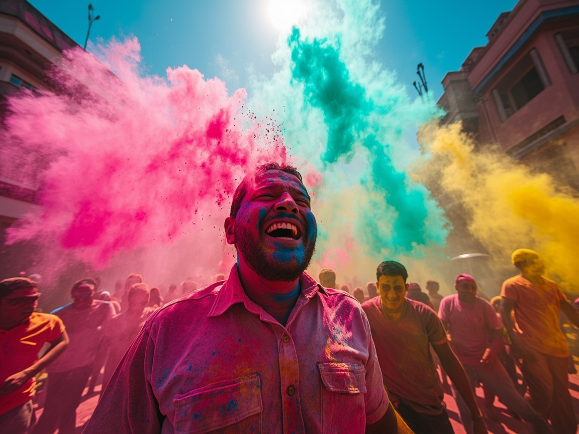 Holi: When the World Turns Into a Rainbow