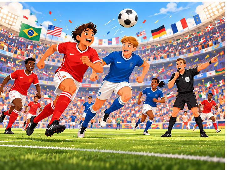 Sports Words: Team, Goal, Match — image 2
