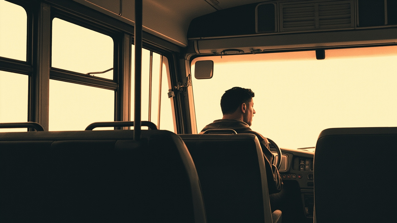 Im Bus nach der Haltestelle fragen