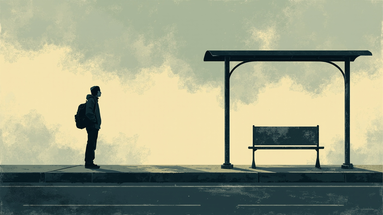 Nach der Abfahrtszeit des Busses fragen