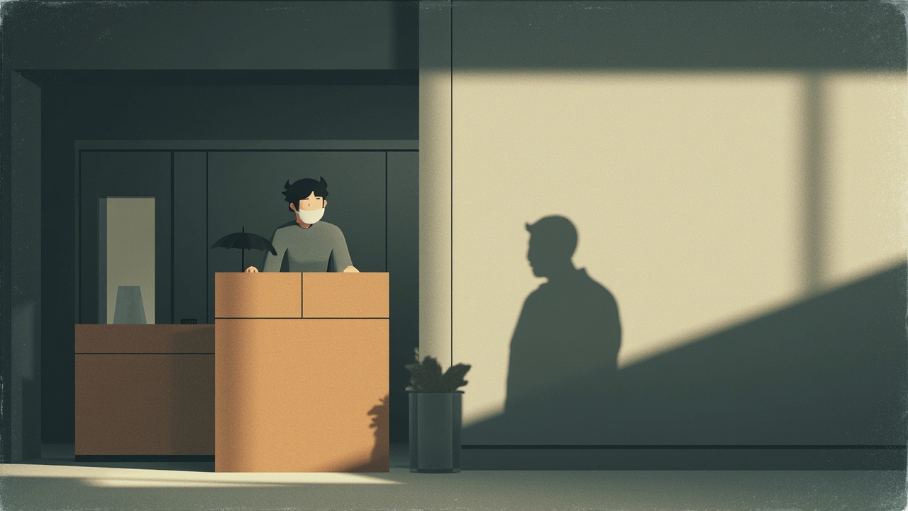 Im Fundbüro nach einem verlorenen Gegenstand fragen
