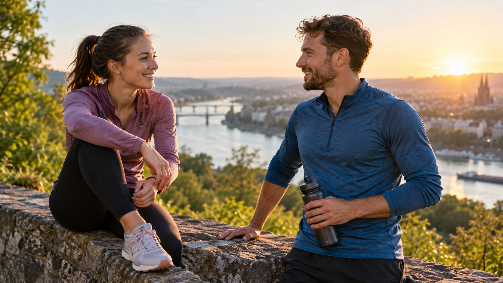Über Sportziele sprechen