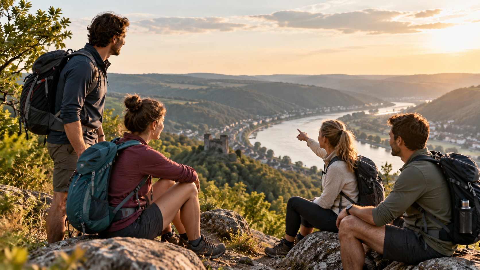 Von einer Wanderung erzählen