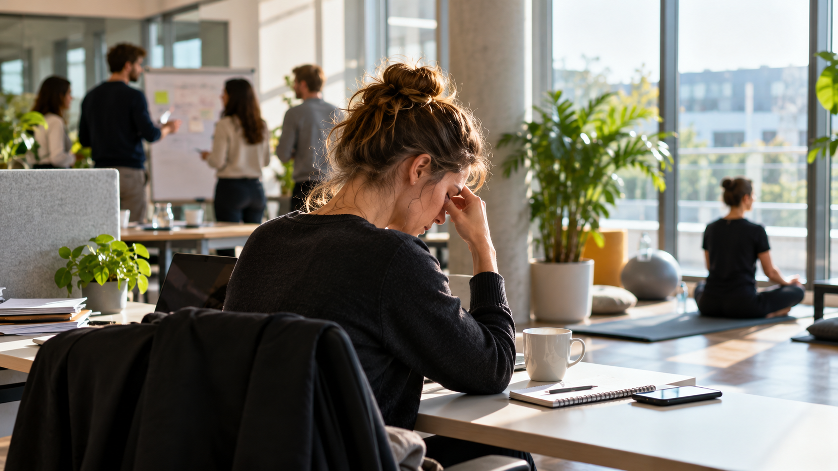 Burnout-Prävention im Betrieb fordern