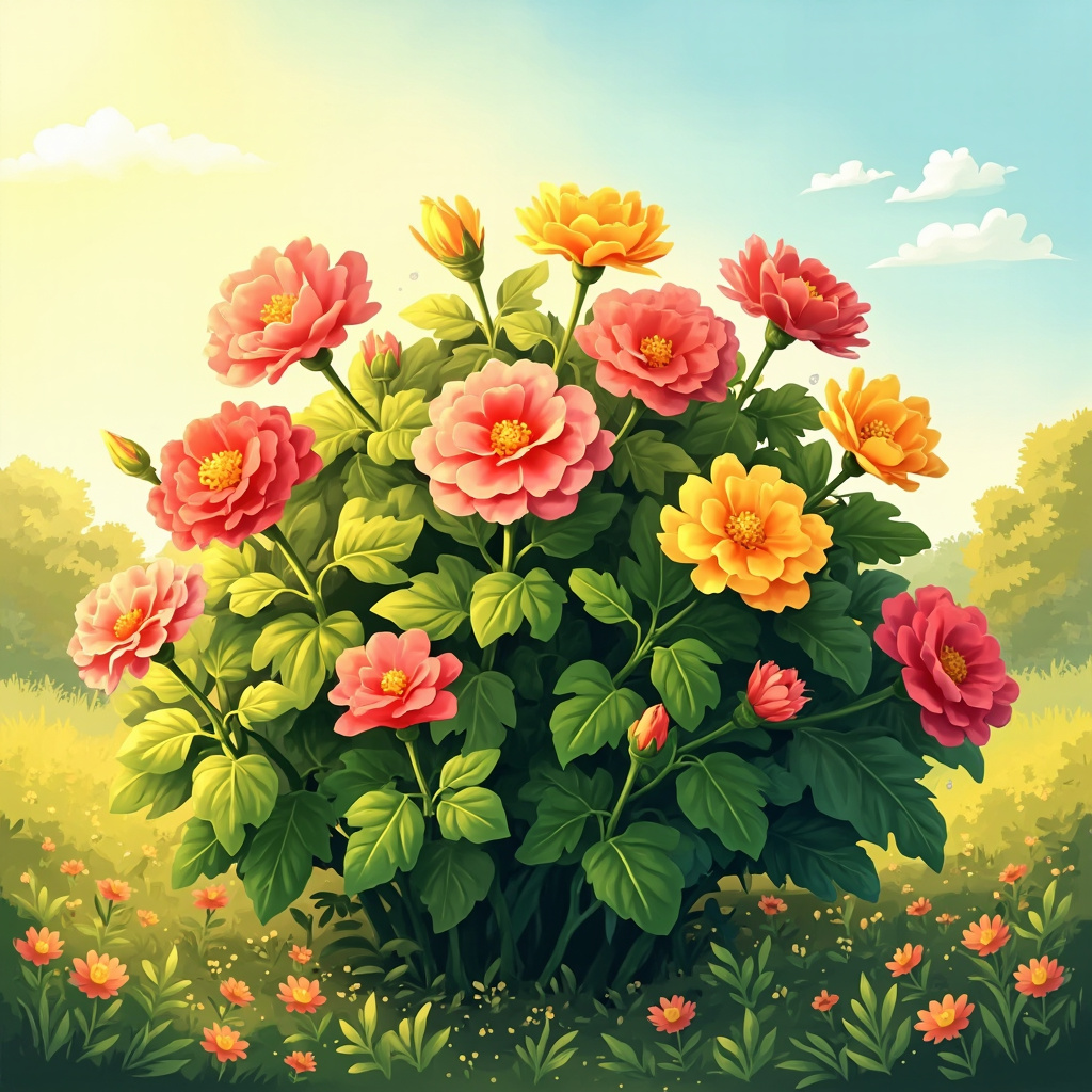 abloom