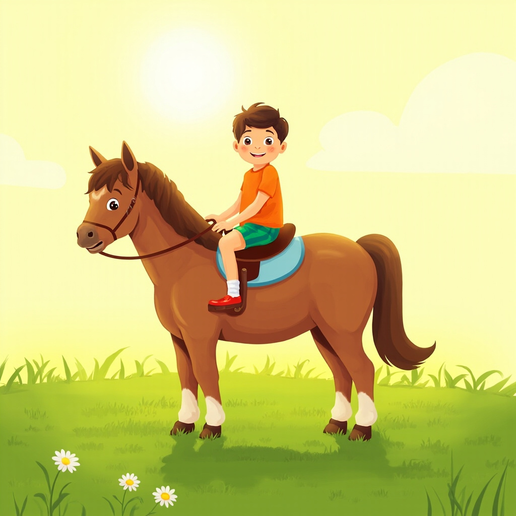 astride