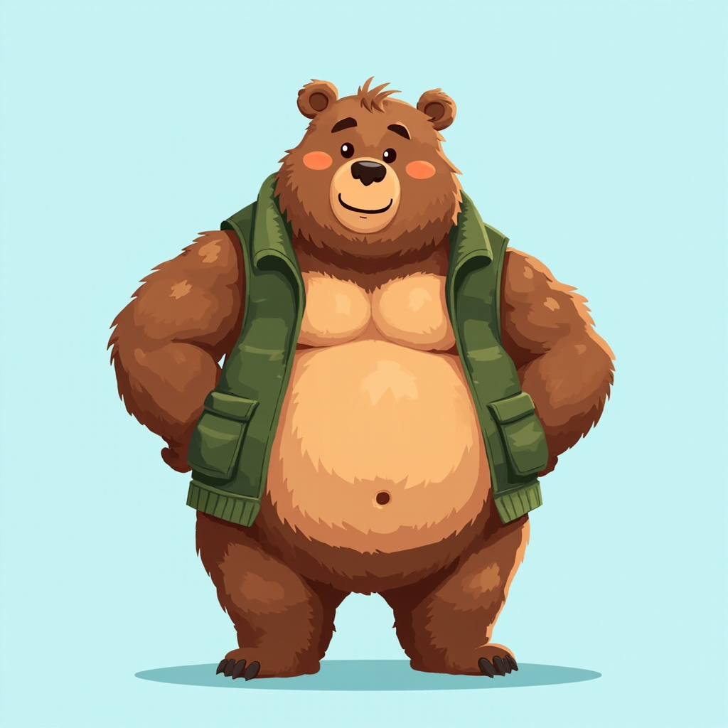 burly