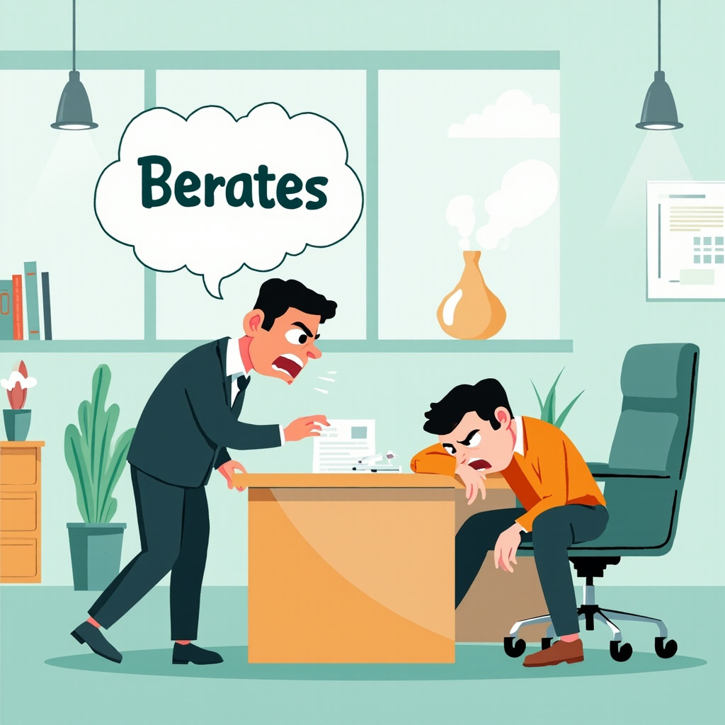 berates