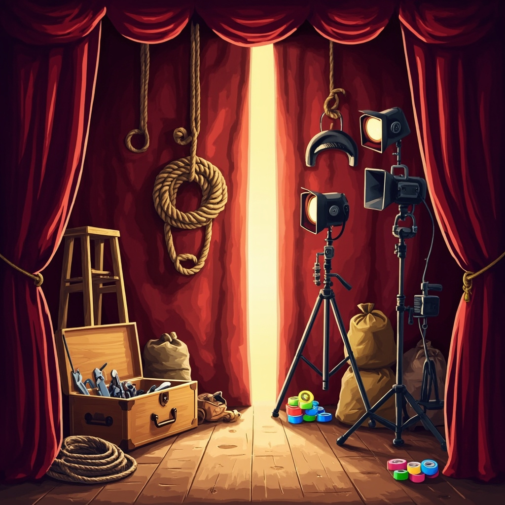 backstage