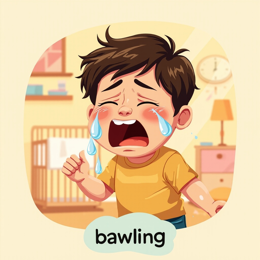 bawling