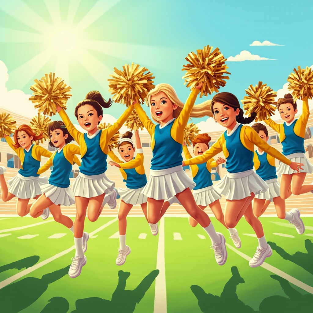 cheerleaders