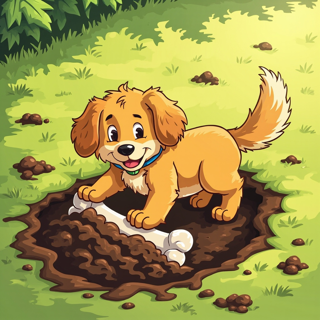 buried