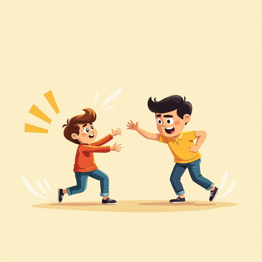 assaulting