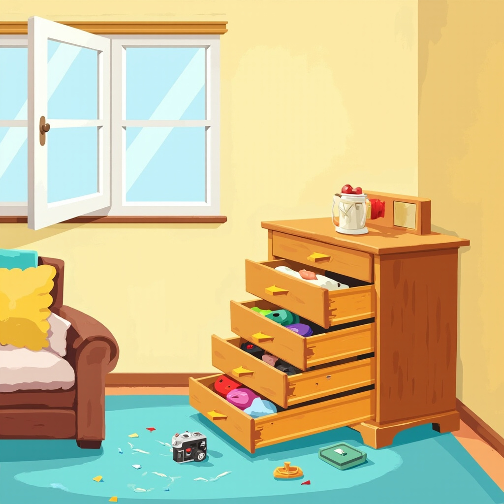 burgled