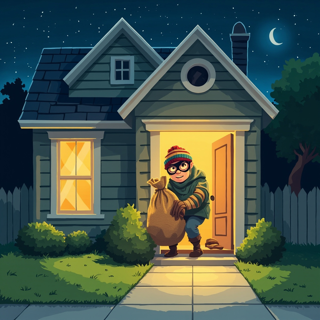 burgle