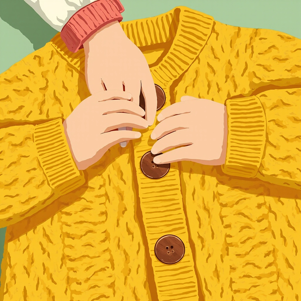 buttoned