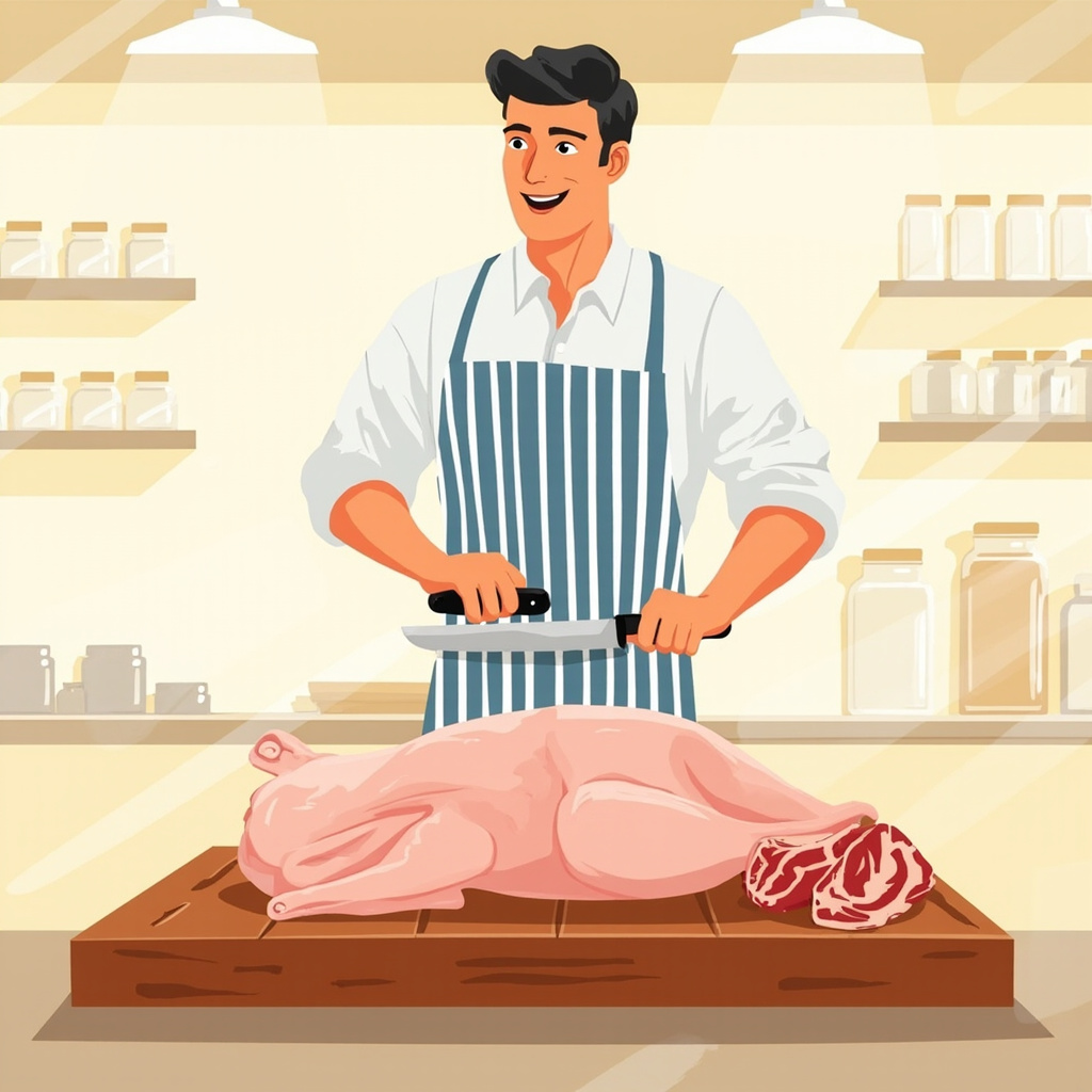 butchered