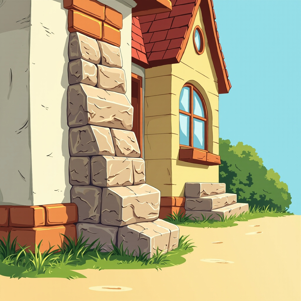 buttressed