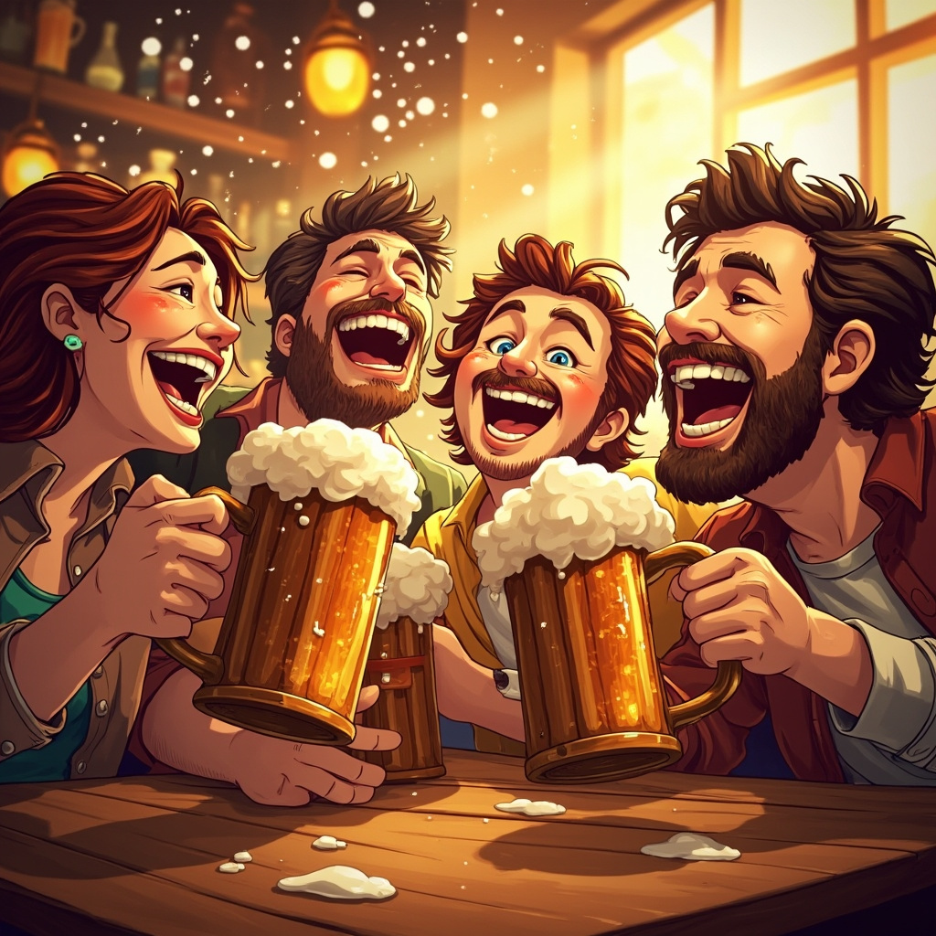 carousing