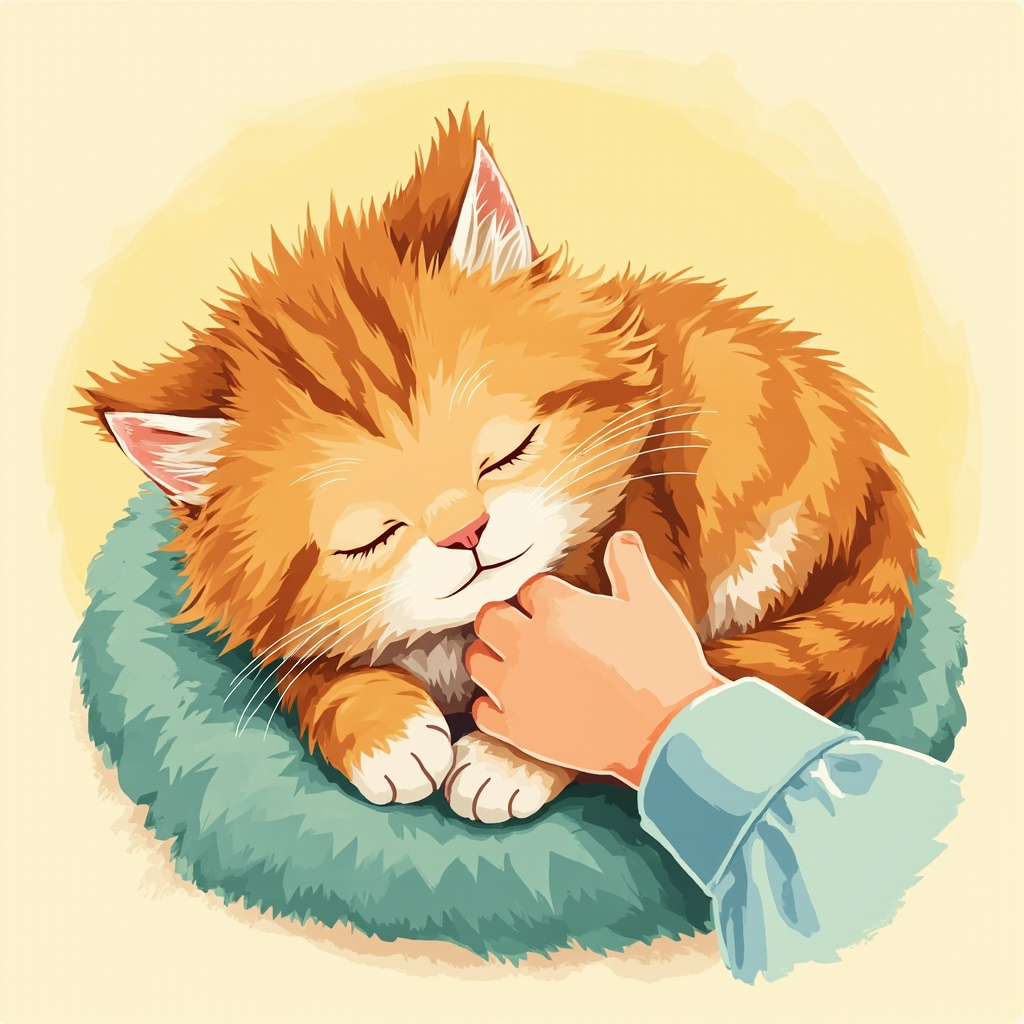 caressed