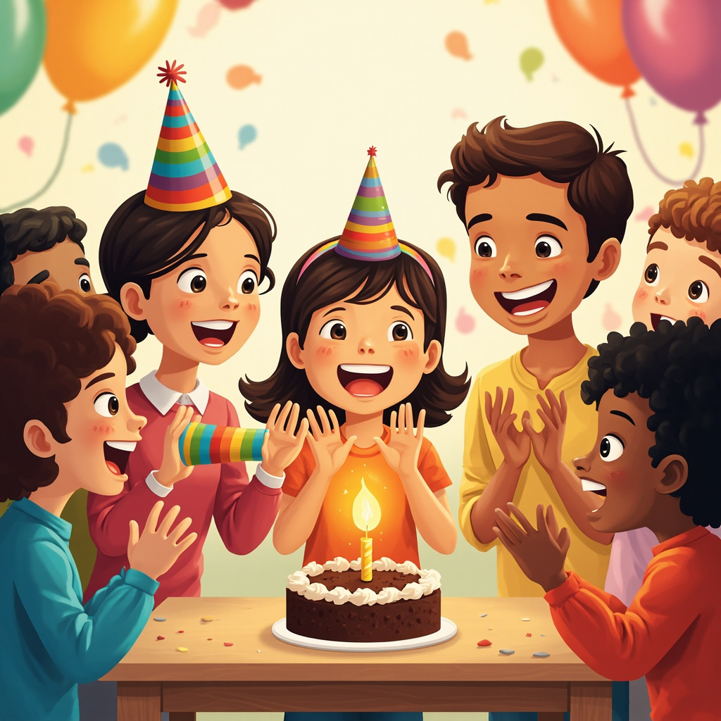 celebrating