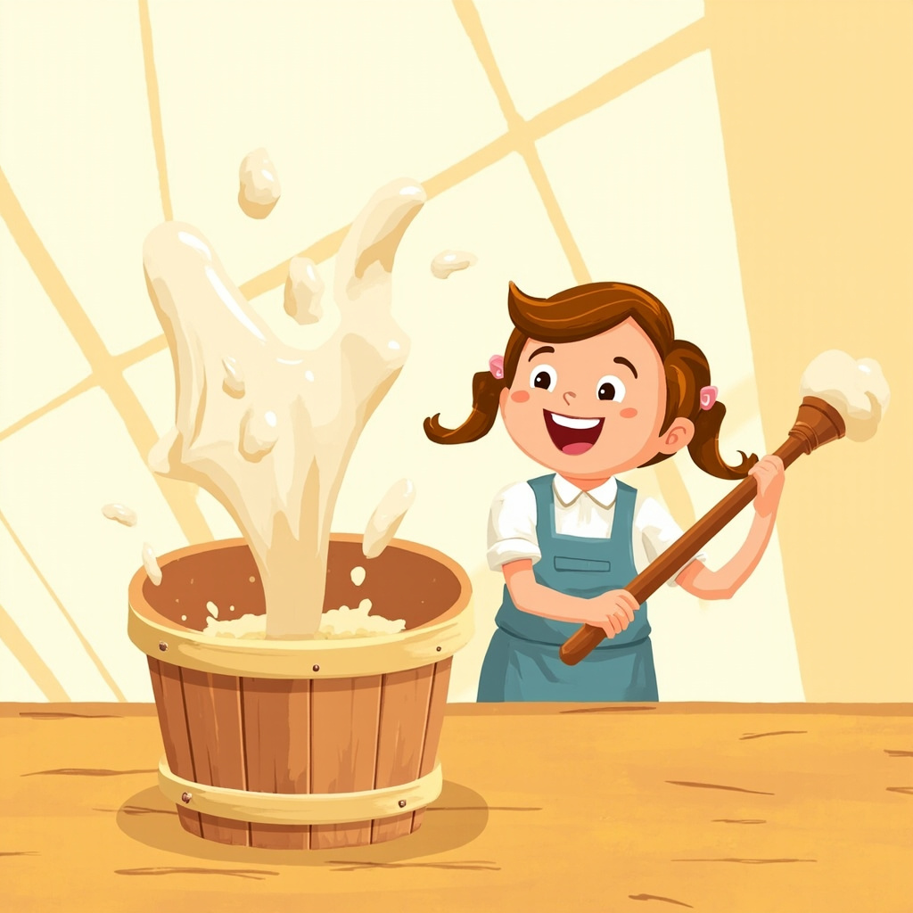 churning