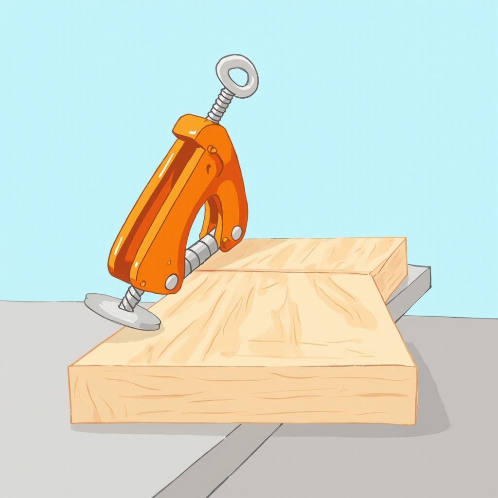 clamped
