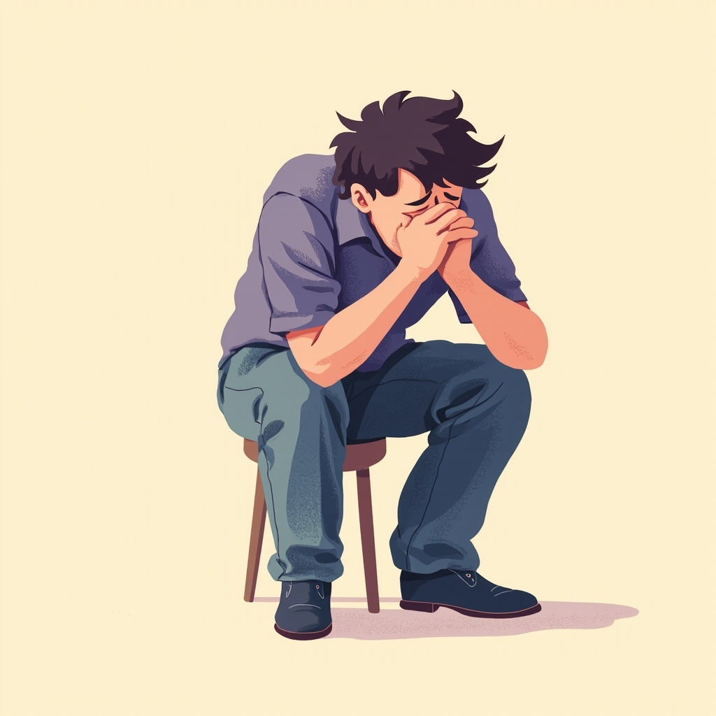 anguished