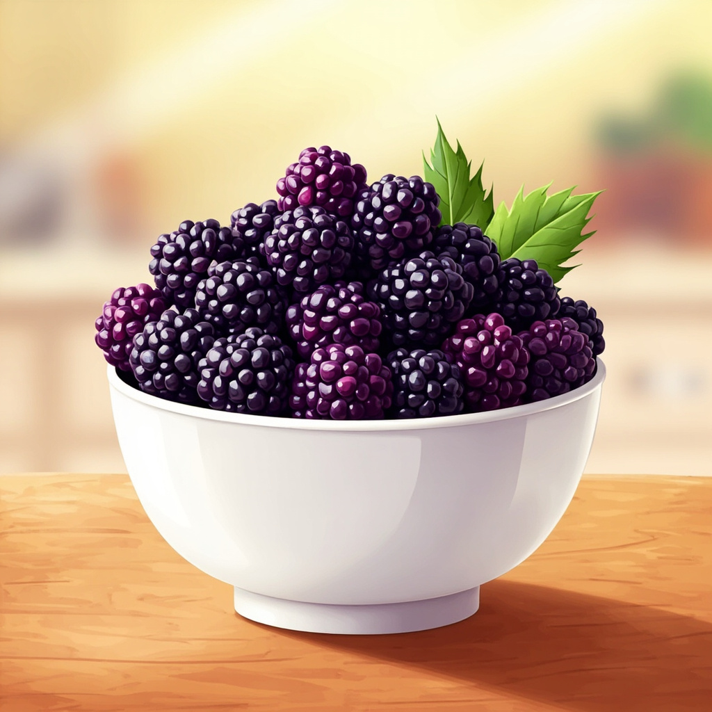blackberries