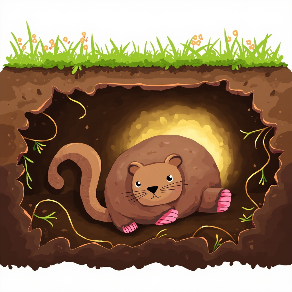 burrowing