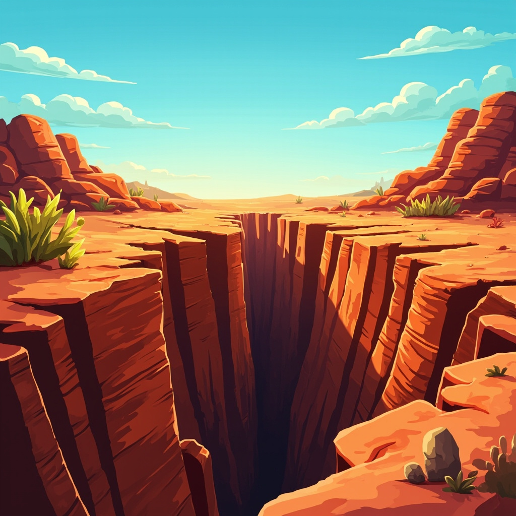 chasms