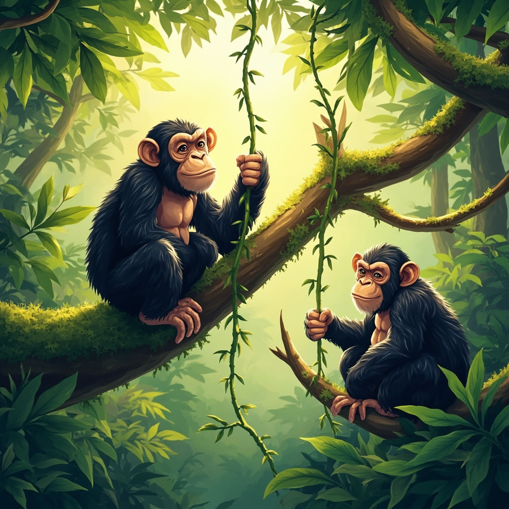 chimpanzees
