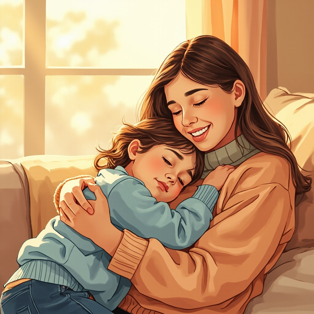 comforted