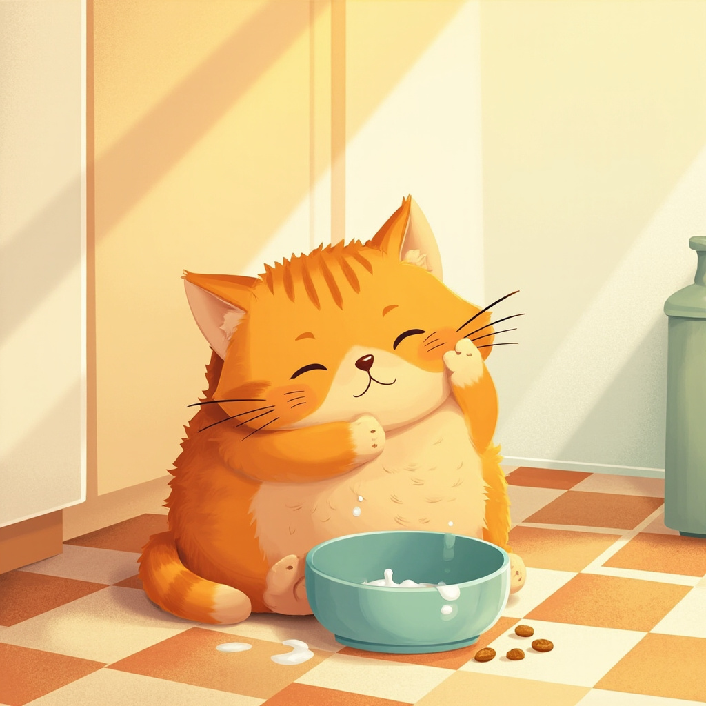 contented