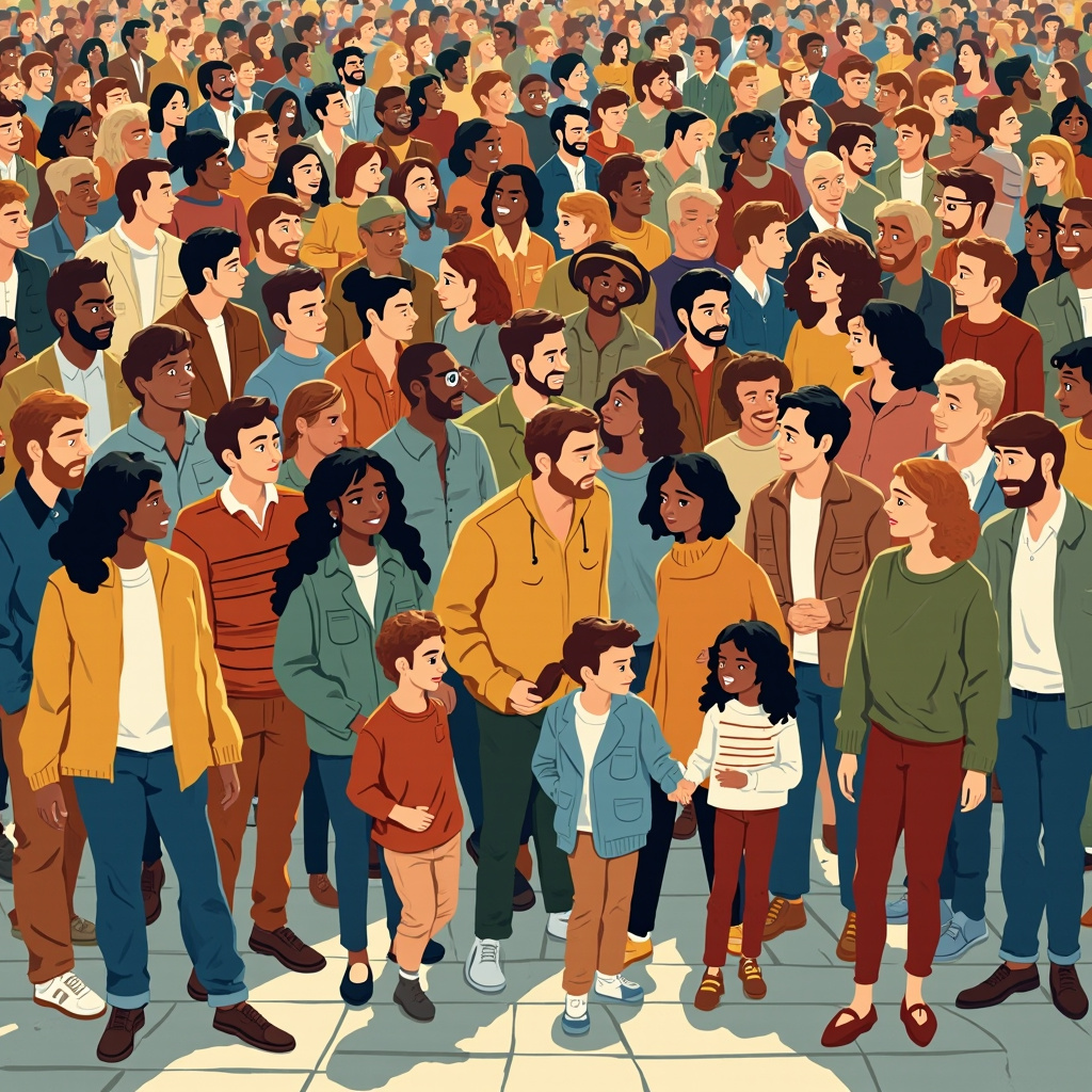 crowd