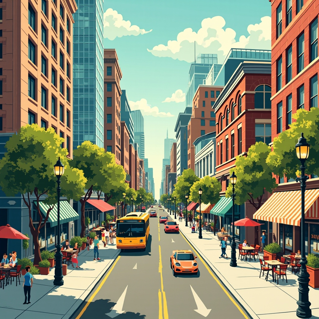 downtown