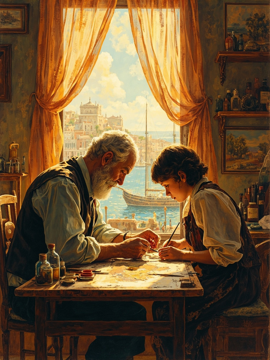 The Miniature Painter