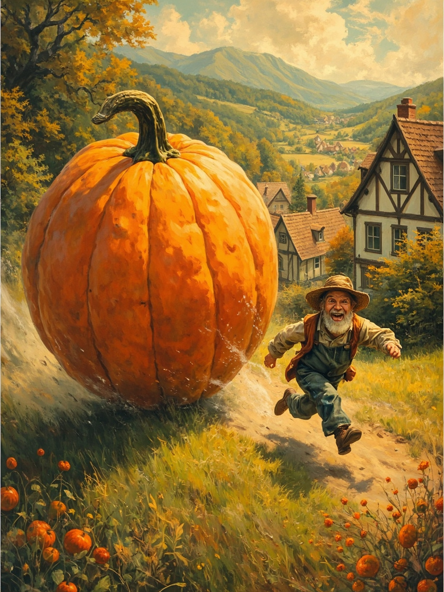The Rolling Pumpkin