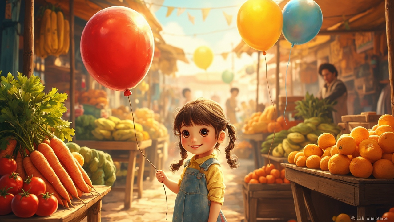 The Colourful Market