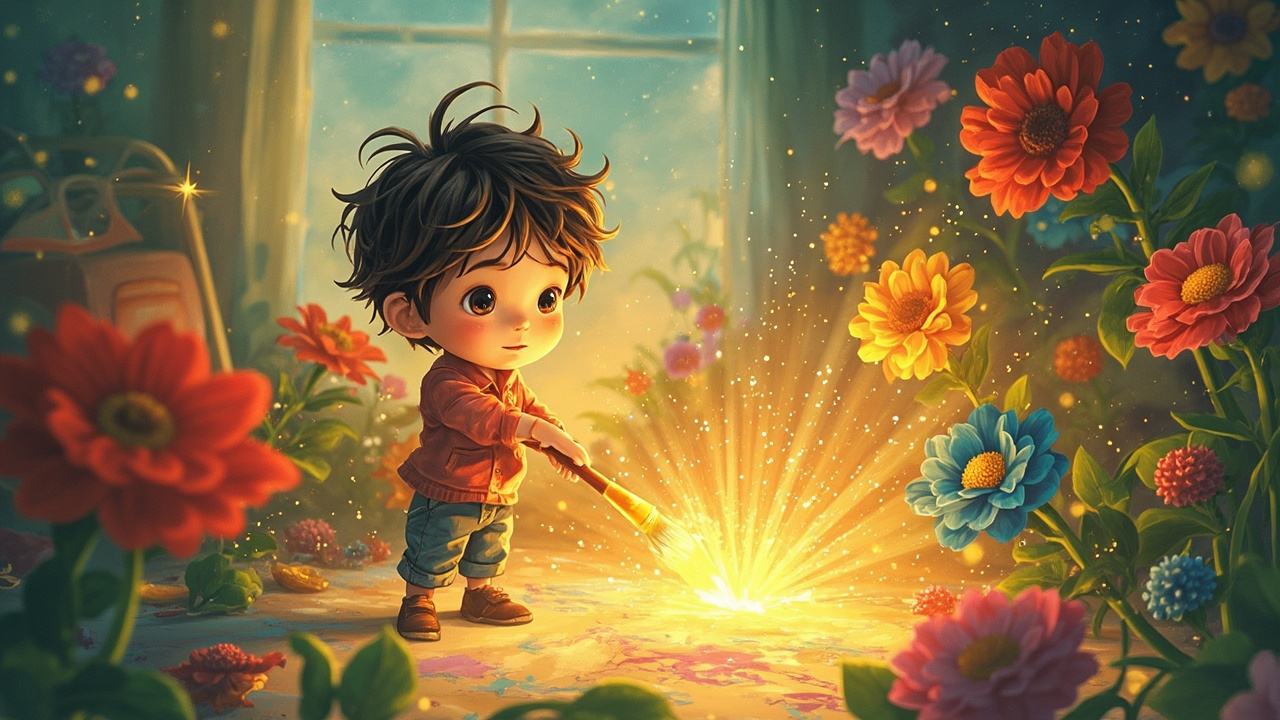 The Bright Paintbrush
