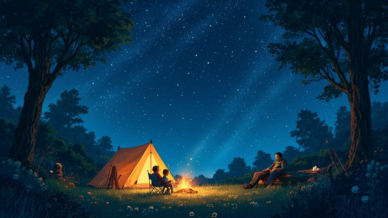 Camping Under the Stars