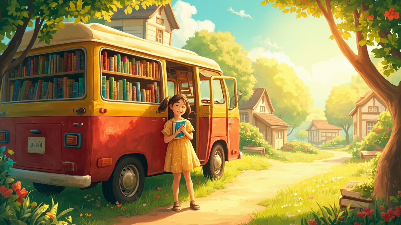 The Little Library Van