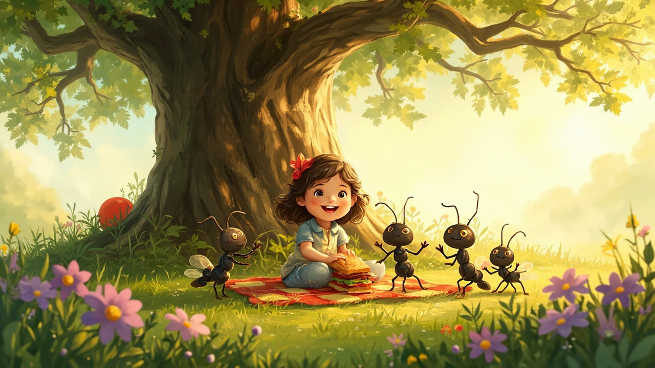 A Picnic with the Ants
